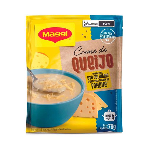 Creme de Queijo Maggi 78g Creme de Queijo Maggi 78g