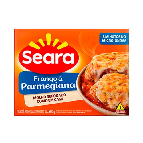 Filé de Frango à Parmegiana Seara 500g Filé de Frango à Parmegiana Seara 500g