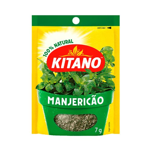 Manjericão Desidratado Kitano 7g Manjericão Desidratado Kitano 7g