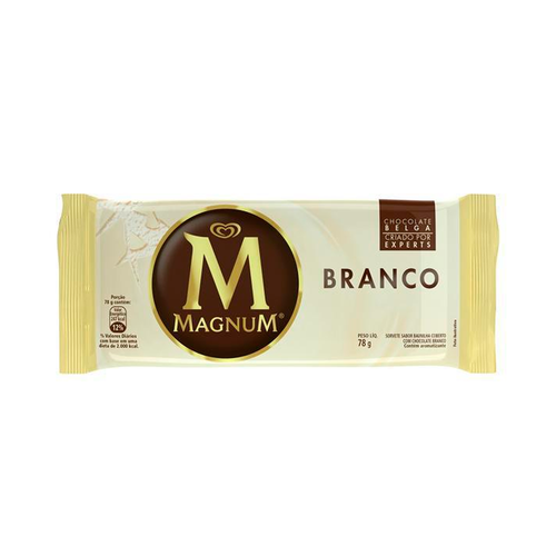 Picolé Magnum White 100ml Picolé Magnum White 100ml