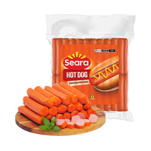 Salsicha Hot Dog Seara 500g Salsicha Hot Dog Seara 500g