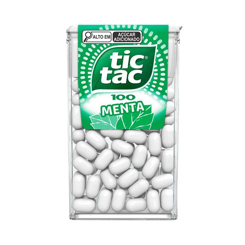 Bala Tic Tac Menta 49g Bala Tic Tac Menta 49g