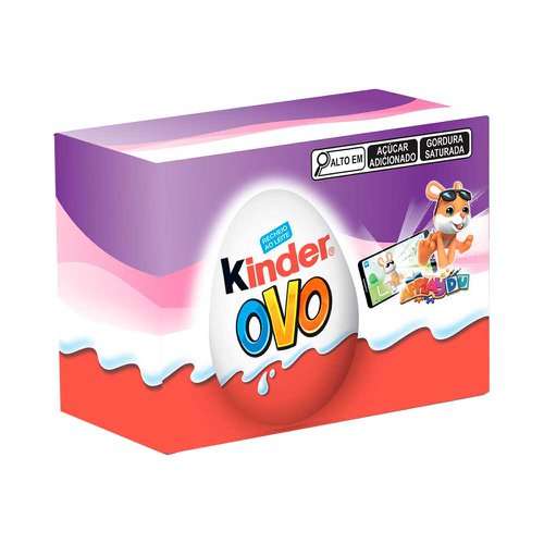 Chocolate Kinder Ovo Roxo 40g Com 2 Unidades Chocolate Kinder Ovo Roxo 40g Com 2 Unidades