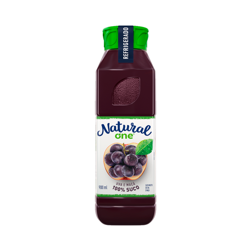 Suco Integral Natural One Uva 900ml Suco Integral Natural One Uva 900ml
