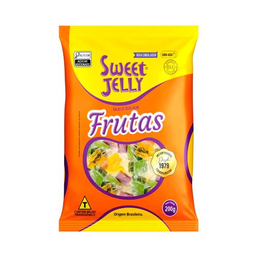 Bala de Algas Marinhas Sweet Jelly Frutas 200g Bala de Algas Marinhas Sweet Jelly Frutas 200g