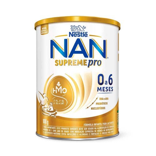 Fórmula Infantil Nan Supreme Pro 0 a 6 Meses 800g Fórmula Infantil Nan Supreme Pro 0 a 6 Meses 800g
