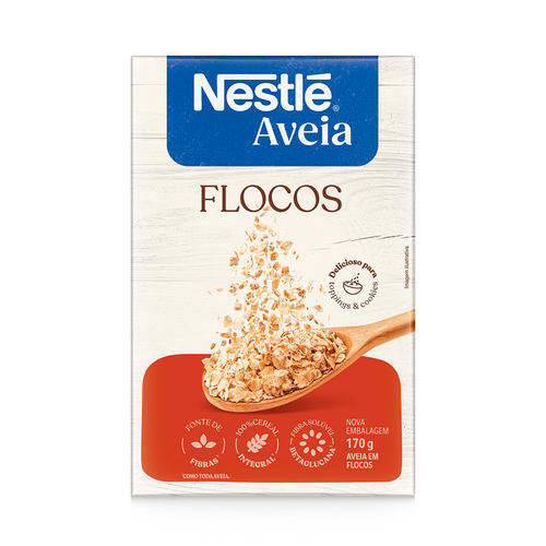 Aveia Em Flocos Nestlé 170g Aveia Em Flocos Nestlé 170g