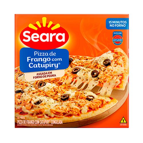 Pizza Seara Frango Com Catupiry 460g Pizza Seara Frango Com Catupiry 460g