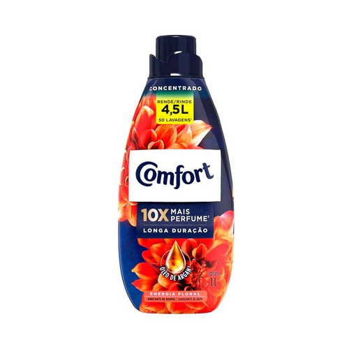 Amaciante Concentrado Comfort Energia Floral 1l Amaciante Concentrado Comfort Energia Floral 1l