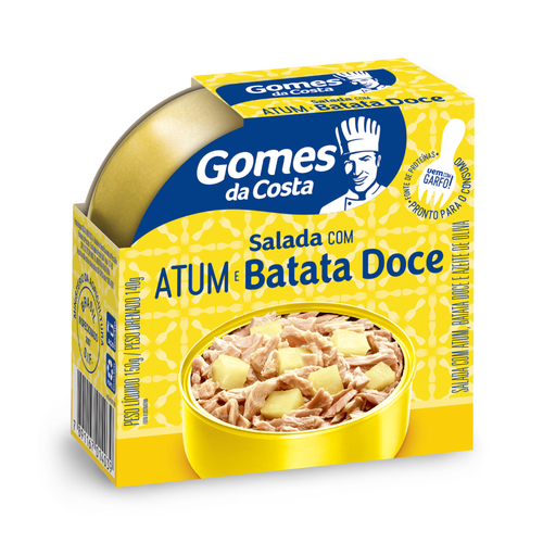 Salada de Atum Gomes Da Costa Batata Doce 150g Salada de Atum Gomes Da Costa Batata Doce 150g