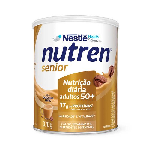 Complemento Alimentar Nutren Senior Café Com Leite 370g Complemento Alimentar Nutren Senior Café Com Leite 370g
