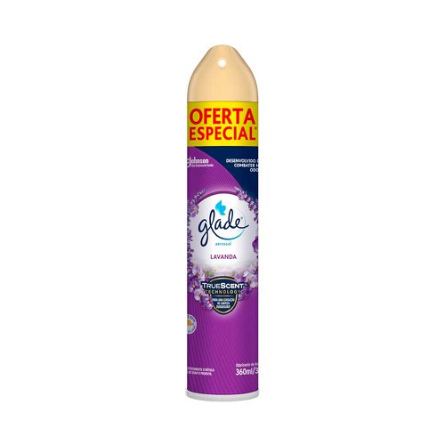 Desodorizador Aerosol Glade Lavanda 360ml Desodorizador Aerosol Glade Lavanda 360ml