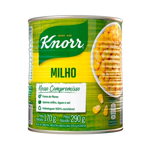 Milho Em Conserva Knorr 170g Milho Em Conserva Knorr 170g
