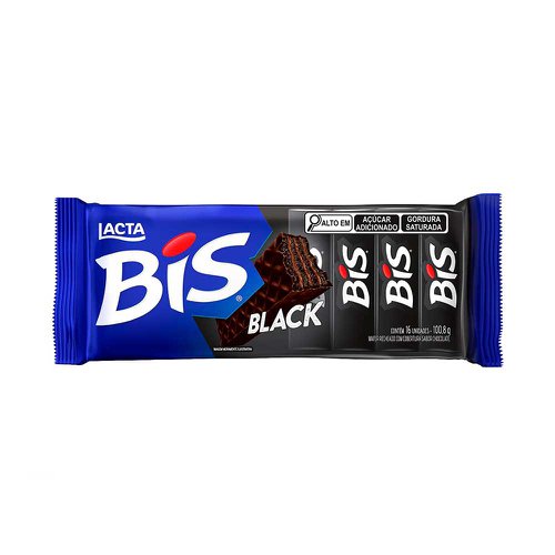 Chocolate Wafer Bis Black 100,8g Chocolate Wafer Bis Black 100,8g