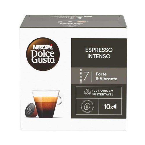 Cápsula Nescafé Dolce Gusto Espresso Intenso Com 10 Unidades Cápsula Nescafé Dolce Gusto Espresso Intenso Com 10 Unidades