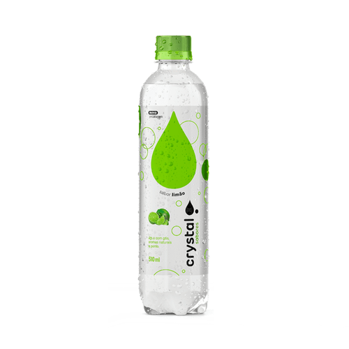 Água Saborizada Crystal Sparkling Limão 510ml Água Saborizada Crystal Sparkling Limão 510ml