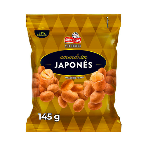 Amendoim Japonês Elma Chips 145g Amendoim Japonês Elma Chips 145g