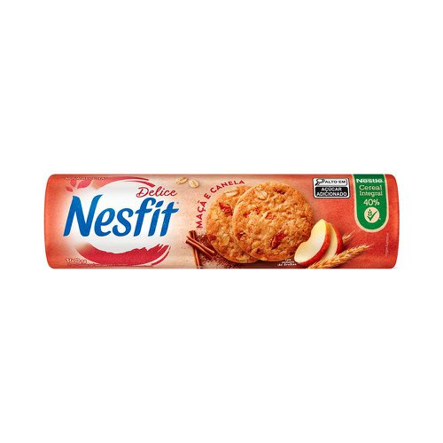 Biscoito Nesfit Delice Maçã & Canela 140g Biscoito Nesfit Delice Maçã & Canela 140g
