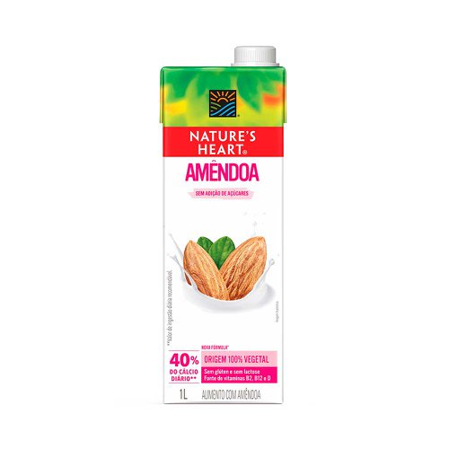 Bebida Vegetal Nature'S Heart Amêndoa 1l Bebida Vegetal Nature'S Heart Amêndoa 1l