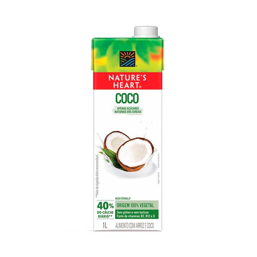 Bebida Vegetal Nature'S Heart Coco 1l Bebida Vegetal Nature'S Heart Coco 1l