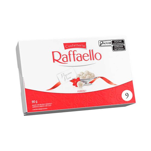 Chocolate Raffaello 90g Com 9 Unidades Chocolate Raffaello 90g Com 9 Unidades