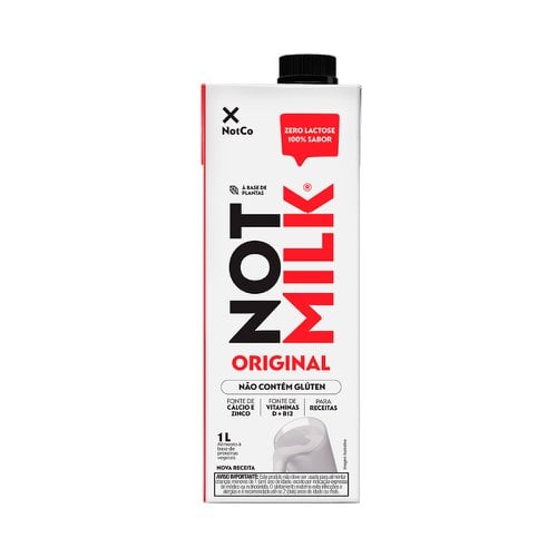 Bebida Vegetal NotCo Not Milk Original 1l Bebida Vegetal NotCo Not Milk Original 1l