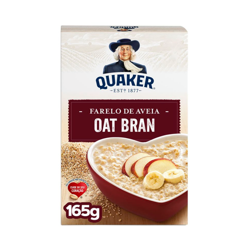 Aveia Quaker Oat Bran 165g Aveia Quaker Oat Bran 165g
