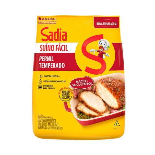 Pernil Temperado Sadia Suíno Fácil 800g Pernil Temperado Sadia Suíno Fácil 800g