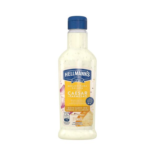 Molho de Salada Hellmann'S Caesar e Parmesão 210ml Molho de Salada Hellmann'S Caesar e Parmesão 210ml
