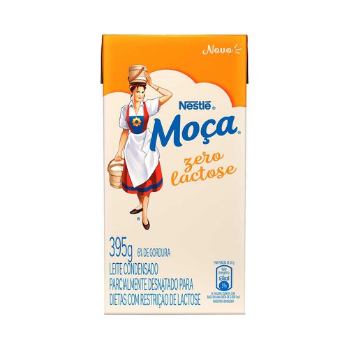 Leite Condensado Moça Zero Lactose 395g Leite Condensado Moça Zero Lactose 395g