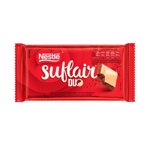 Chocolate Suflair Duo 80g Chocolate Suflair Duo 80g