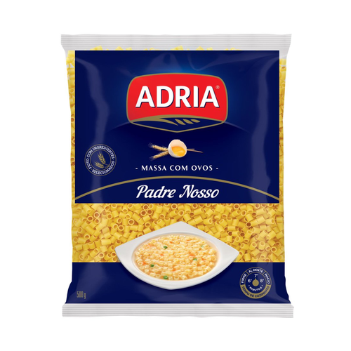 Macarrão Com Ovos Adria Padre Nosso 500g Macarrão Com Ovos Adria Padre Nosso 500g