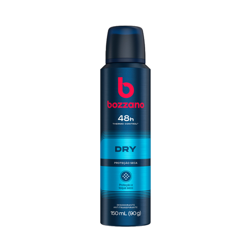 Desodorante Aerosol Masculino Bozzano Dry 150ml Desodorante Aerosol Masculino Bozzano Dry 150ml