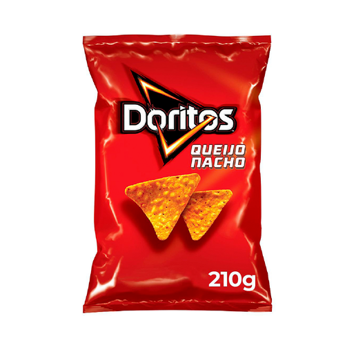 Salgadinho de Milho Doritos Queijo Nacho 210g Salgadinho de Milho Doritos Queijo Nacho 210g