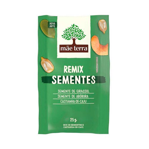 Snack Saudável Mãe Terra Remix Sementes 25g Snack Saudável Mãe Terra Remix Sementes 25g