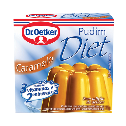 Pudim Dr. Oetker Diet Caramelo 25g Pudim Dr. Oetker Diet Caramelo 25g