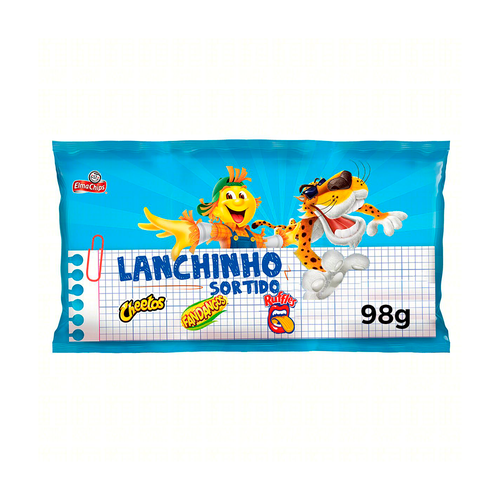 Pack Salgadinho Elma Chips Lanchinhos Sortidos 98g Pack Salgadinho Elma Chips Lanchinhos Sortidos 98g