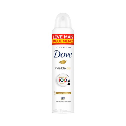 Desodorante Aerosol Feminino Dove Invisible Dry 250ml Desodorante Aerosol Feminino Dove Invisible Dry 250ml