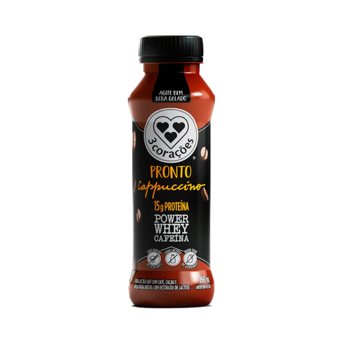 Bebida Láctea 3 Corações Cappuccino 260ml Bebida Láctea 3 Corações Cappuccino 260ml