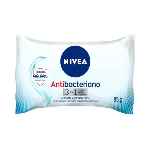 Sabonete Nivea 3x1 Antibacteriano 85g Sabonete Nivea 3x1 Antibacteriano 85g