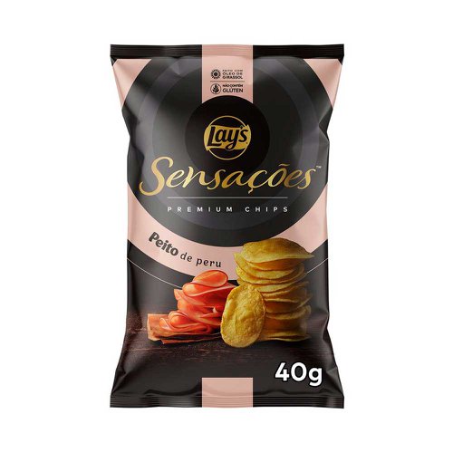 Salgadinho de Batata Sensações Peito de Peru 40g Salgadinho de Batata Sensações Peito de Peru 40g