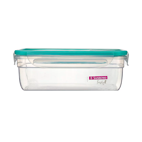 Pote Plástico Com Travas Sanremo 1.24l Pote Plástico Com Travas Sanremo 1.24l