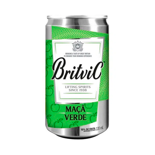 Refrigerante Britvic Maçã Verde 220ml Refrigerante Britvic Maçã Verde 220ml