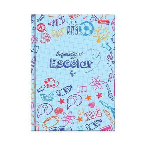 Agenda Escolar Foroni Escolar Mais 2024 Com 160 Folhas Agenda Escolar Foroni Escolar Mais 2024 Com 160 Folhas