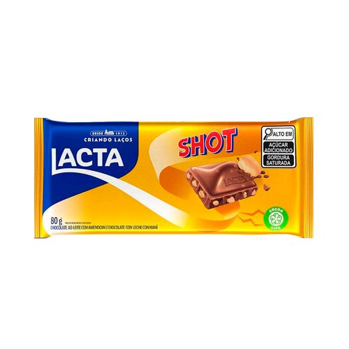 Chocolate Lacta Shot 80g Chocolate Lacta Shot 80g