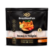 Iscas de Tilápia Brazilian Fish Congelada 300g
