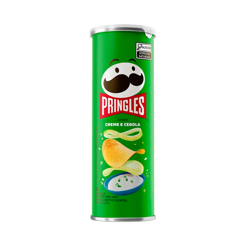 Salgadinho de Batata Pringles Creme de Cebola 109g Salgadinho de Batata Pringles Creme de Cebola 109g
