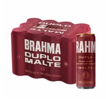 Cerveja Brahma Duplo Malte 350ml Com 12 Unidades