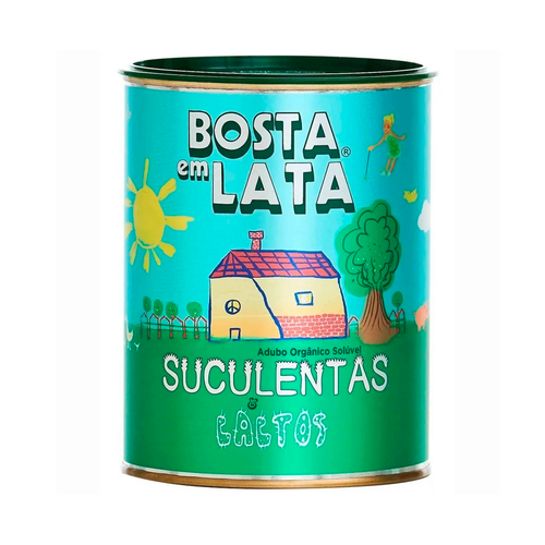 Adubo Orgânico Bosta Em Lata Suculentas e Cactos 400g Adubo Orgânico Bosta Em Lata Suculentas e Cactos 400g