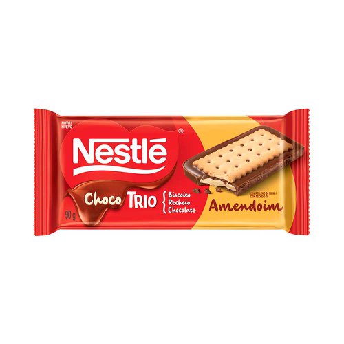 Chocotrio Nestlé Pasta de Amendoim 90g Chocotrio Nestlé Pasta de Amendoim 90g